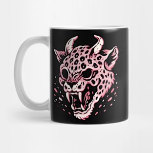 Leopard horror horns Mug